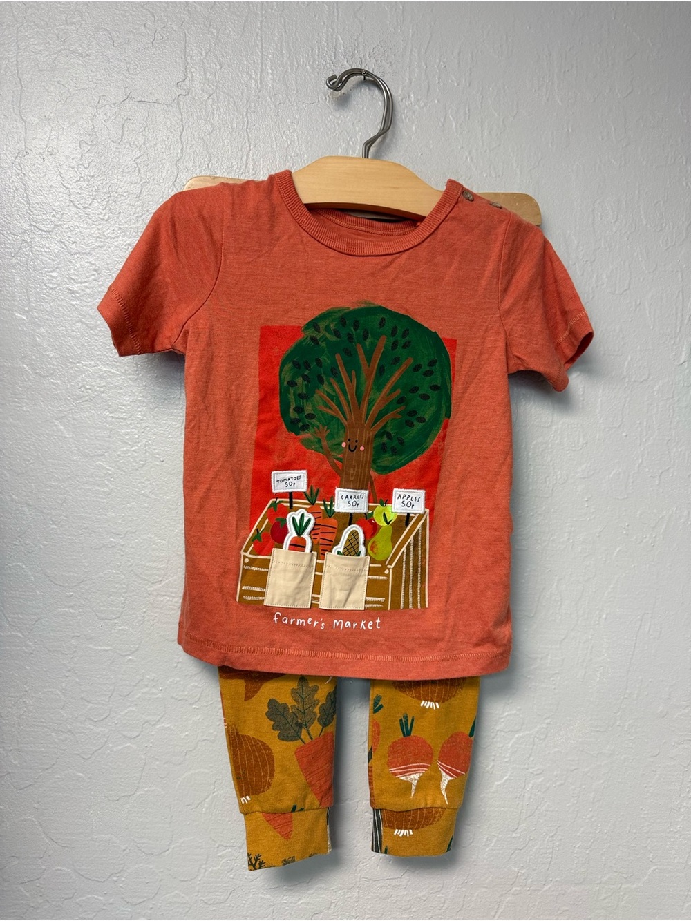 $29 ADD ON tu kids vegetable pajama set hanna andersson mini boden zara‎